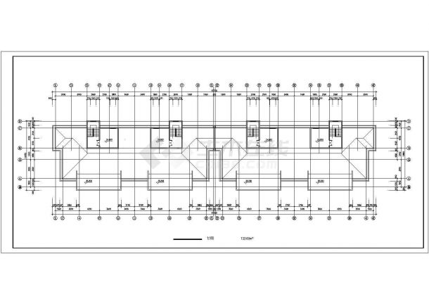 12层小高层住宅建筑设计CAD图纸_住宅设计-图一