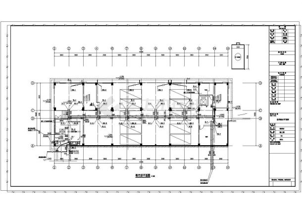 [湖南]宿舍楼及食堂建筑给排水施工图（含设计说明、2个CAD）-图一
