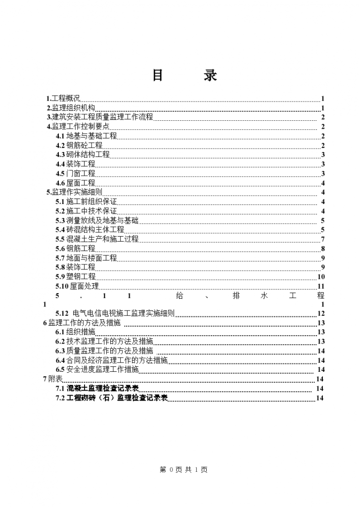 六龙壁精品城工程监理细则（土建部分）-图二