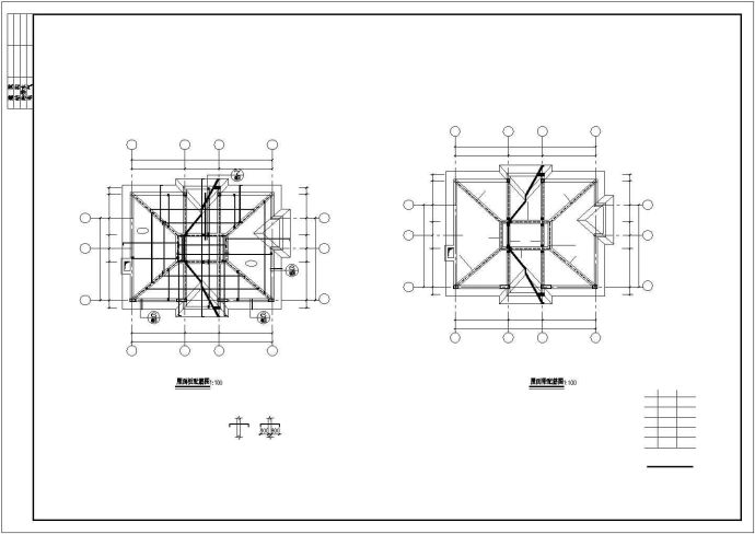 多层欧式风格别墅结构施工图纸，含结构设计说明_图1