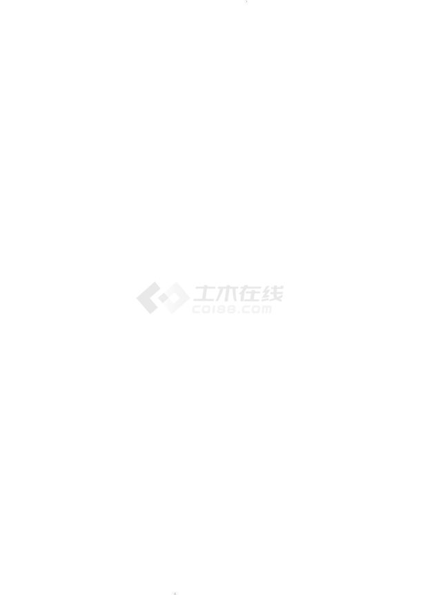 某中学规划设计cad总平面施工图（含经济技术指标）-图一