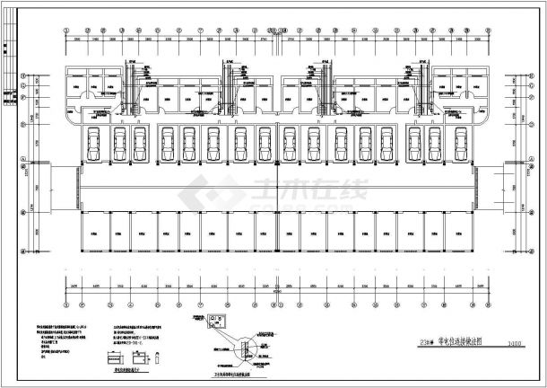 某五层框架结构住宅楼配电设计cad全套电气施工图纸（ 含设计说明，含弱电设计）-图二