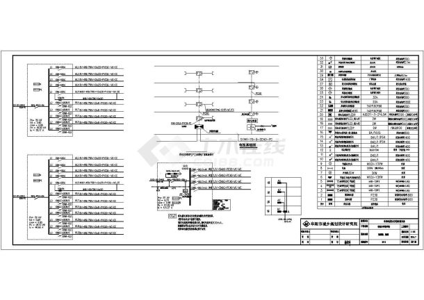 #申寨小学教学楼电气施工图全套cad-图一