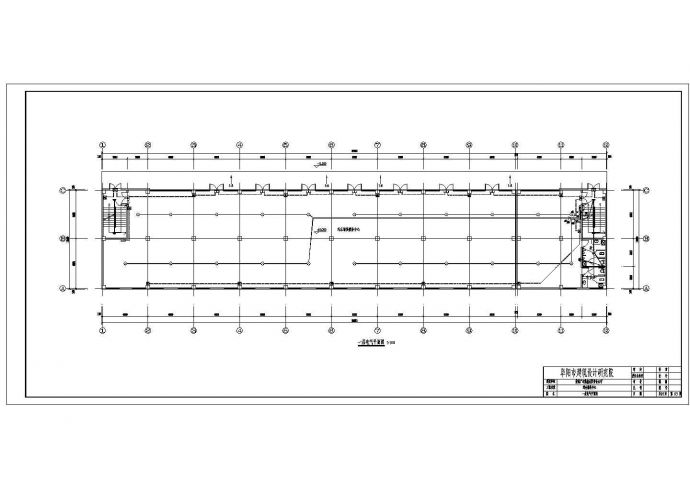 电气参考-蒙城广运汽车维修服务中心电气设计cad图纸_图1