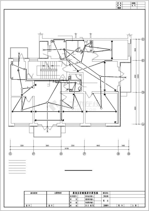 住宅电气设计施工图，共9张-图二