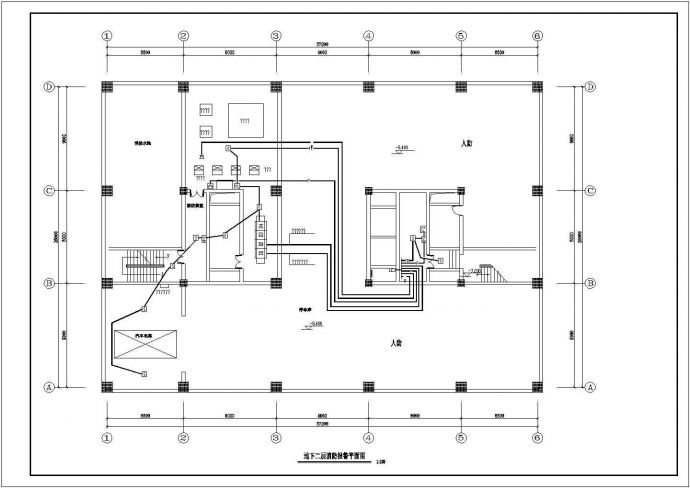某2.2万平米二十层商住楼电气施工图纸（属一类建筑）_图1