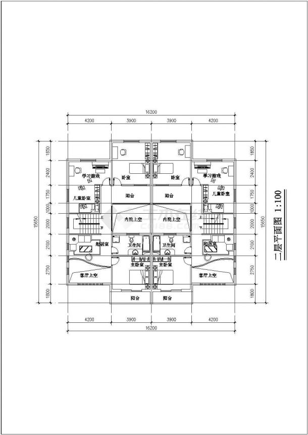 【杭州】某社区多层住宅全套建筑施工设计cad图纸-图一