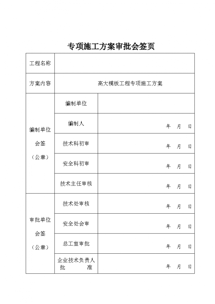 高大模板工程专项施工组织设计方案-图二