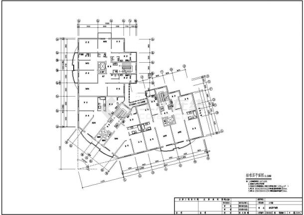 【苏州】某住宅大楼全套地暖工程全套cad施工设计图-图一