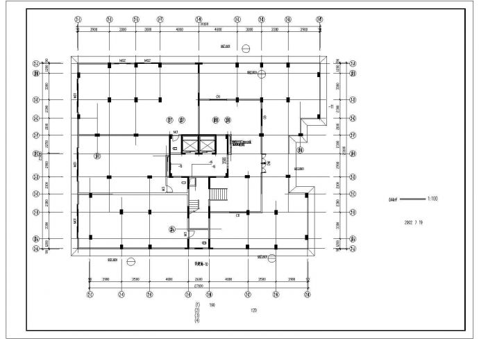 某大型商住楼建筑方案设计图_图1