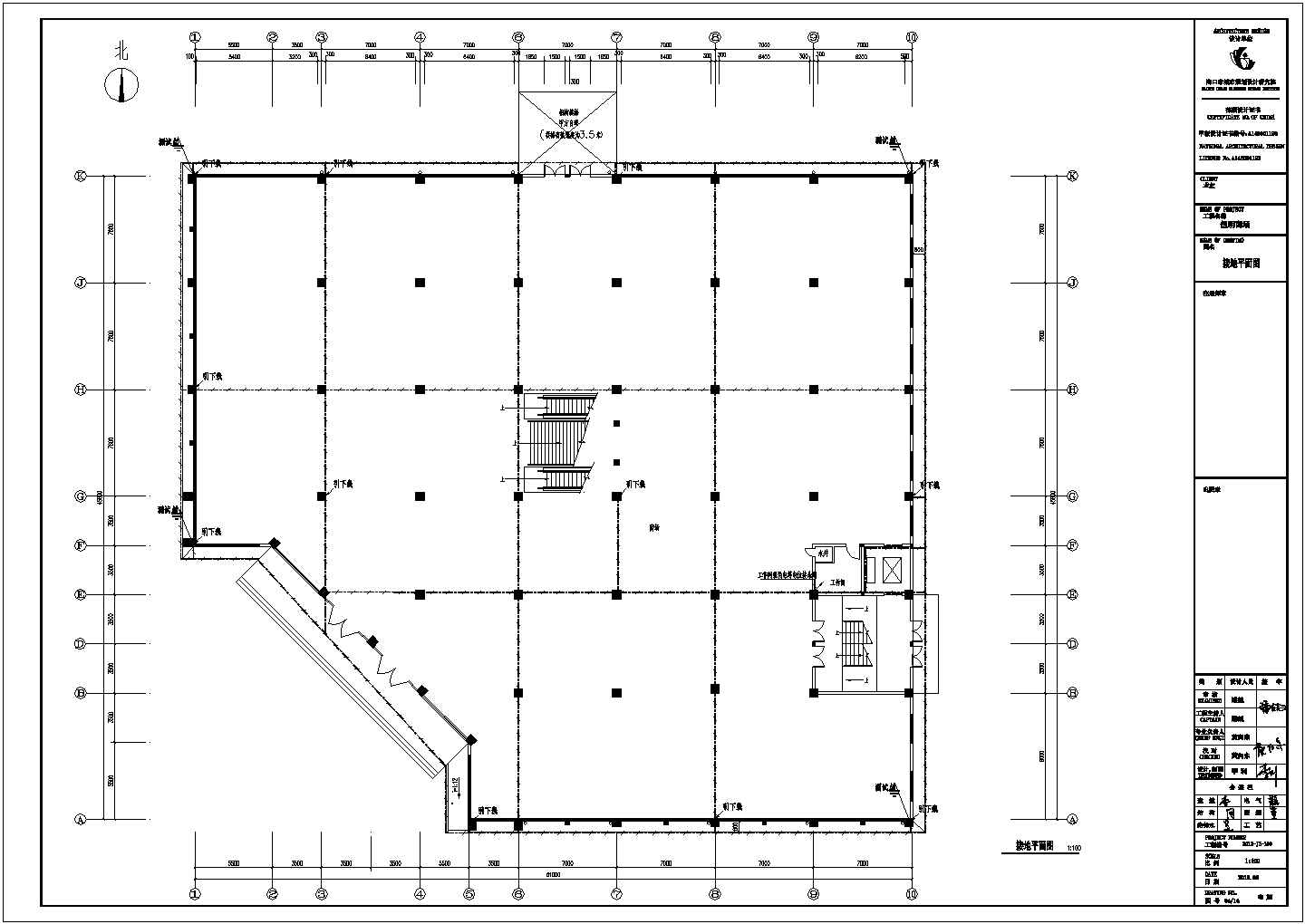 伍明商场-电气设计cad施工图纸