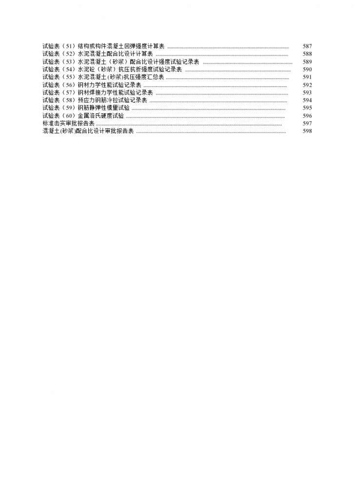 《公路工程施工管理表格》之五_试验记录表-图二