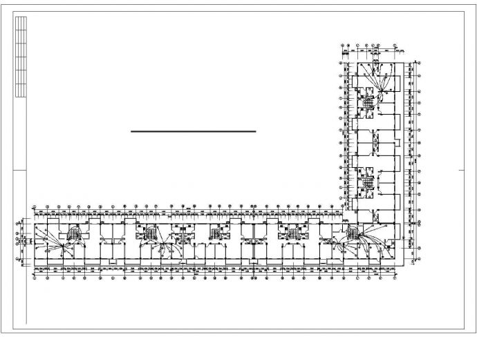  某6层商住楼电气设计CAD参考图_图1