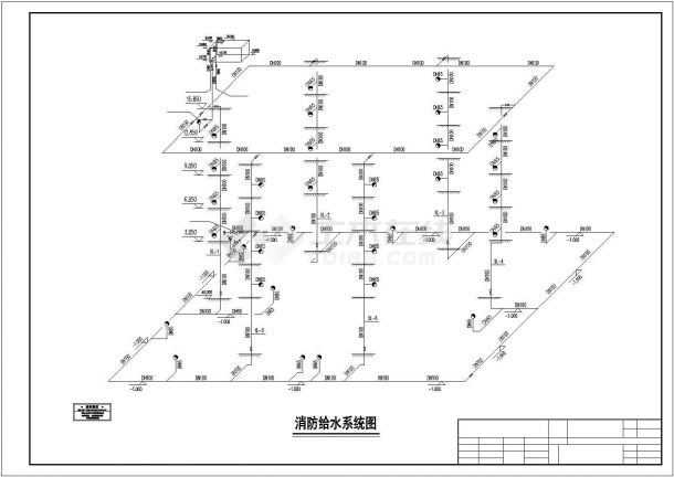 广东某地宿舍给排水图纸_给排水设计-图一