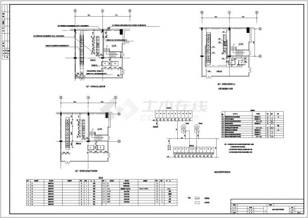 某综合楼电气全套设计CAD参考图-图二