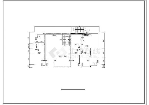私人住宅电气设计CAD施工图-图一