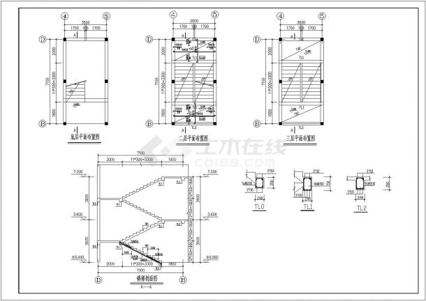 某标准现代云海花园幼儿园设计方案详细施工CAD图纸-图二