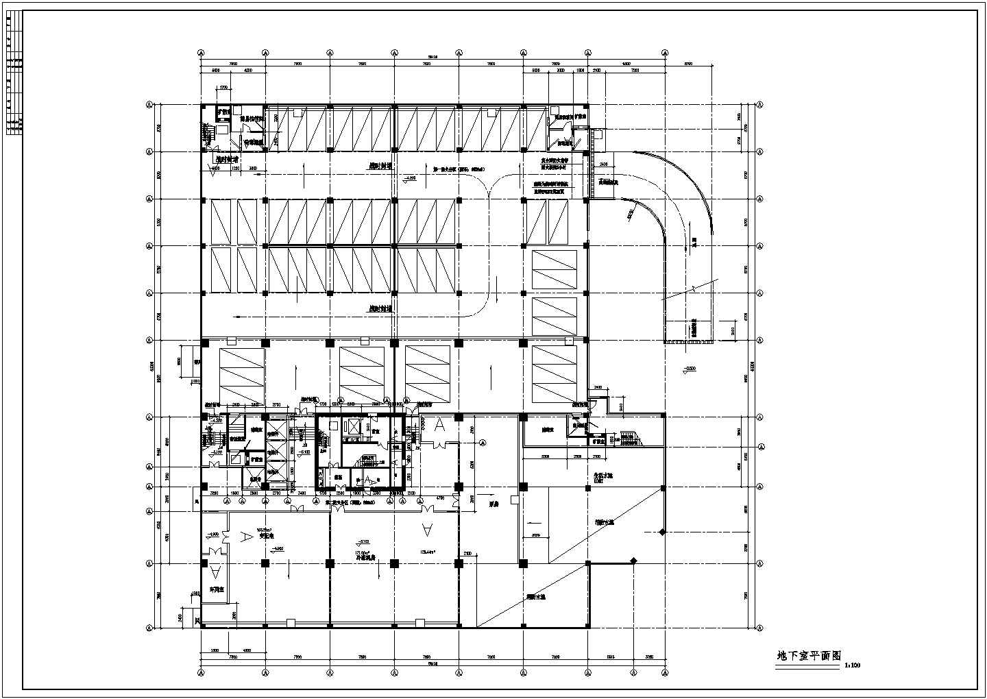 某高层框剪结构豪华酒店设计cad全套建筑施工图（甲级院设计）