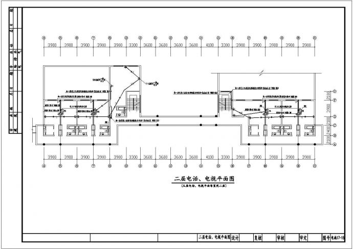 某工程建筑电气设计CAD参考图_图1