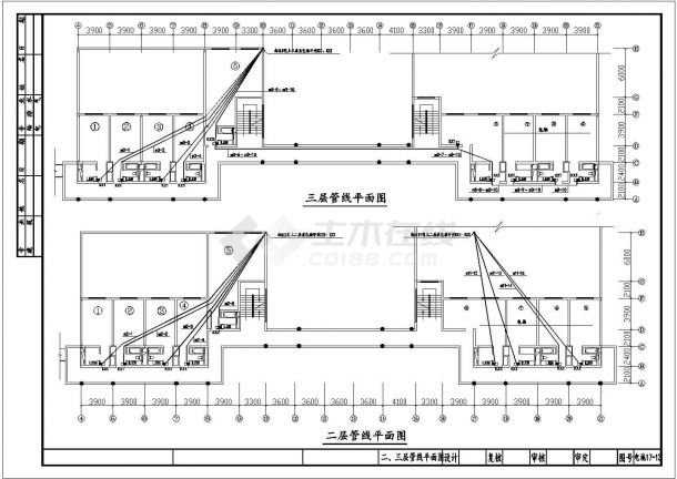 某工程建筑电气设计CAD参考图-图二