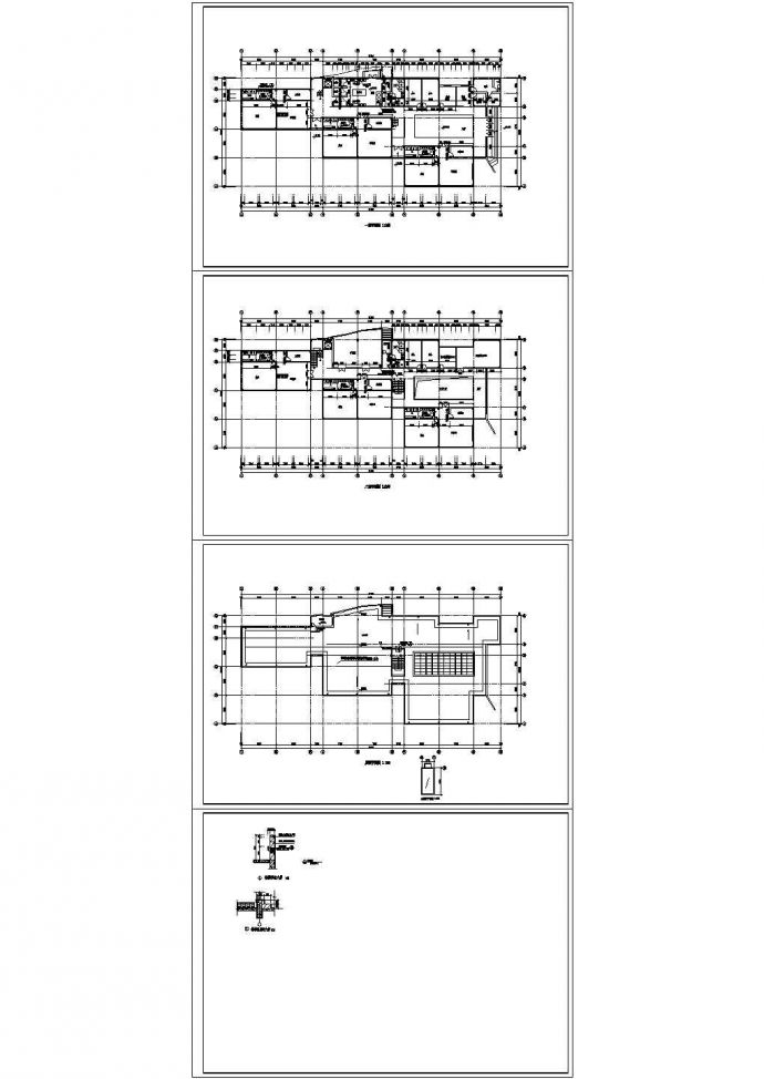 苏州相城区某2层小型幼儿园平面建筑设计CAD施工图_图1