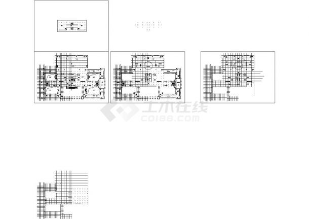 北京某大型历史博物馆全套建筑设计CAD施工图-图二