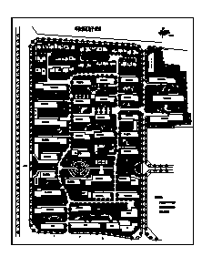 某市八万平方米住宅小区环境规划设计cad图(含总平面图)-图一
