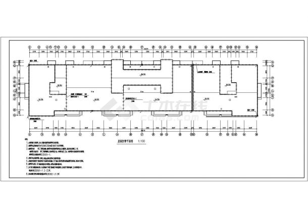 某地区12层住宅电气设计CAD布置图-图二