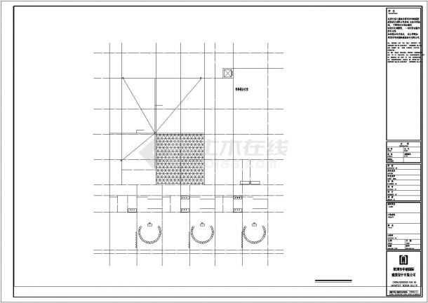 海德公园幼儿园3层教学楼建筑设计CAD施工图（含屋面层平面图）-图一