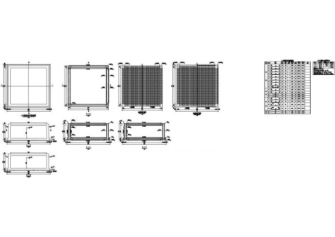 非标准水池设计图cad（110方池设计图）_图1