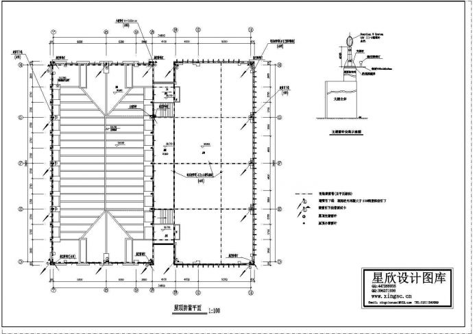 商贸大厦电气施工图3CAD图纸_图1