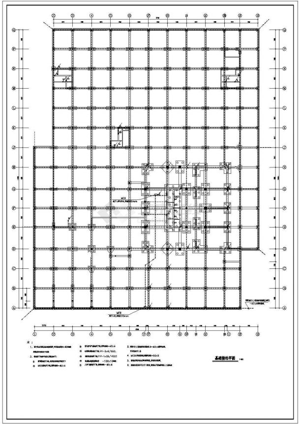 商贸大厦电气施工图3CAD图纸-图二