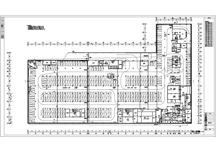 商业大厦电气施工图CAD图纸_图1