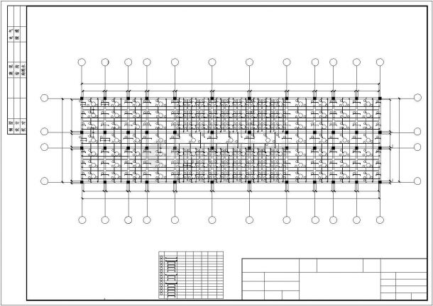 某6500平方米五层框架结构学院教学楼毕业设计CAD图纸（含建筑结构图纸计算书）-图二