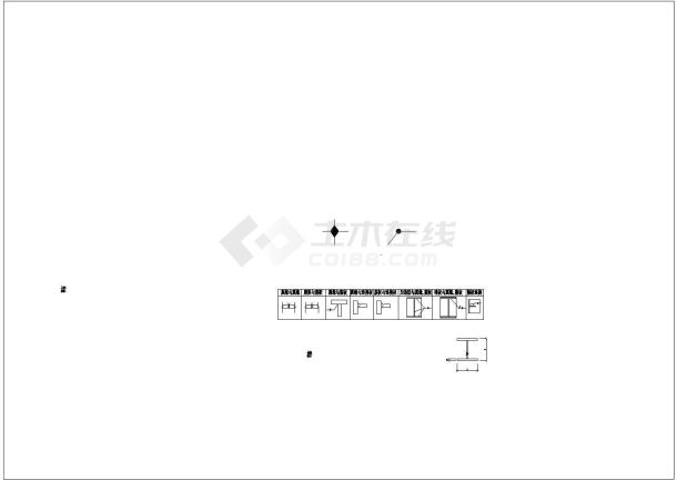 教学楼工程结构设计CAD施工图-图一