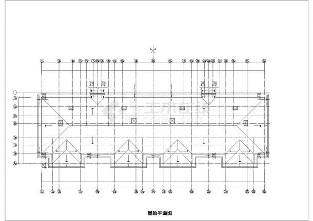 苏州市姑苏区苏秀路某2层砖混结构酒店式公寓楼平立面设计CAD图纸-图二
