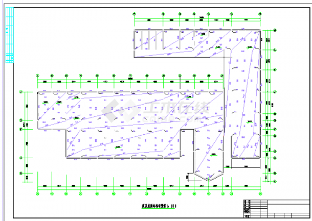 某3层教学楼全套设计（4184平，含计算书，建筑图、结构图，施工组织设计）-图一