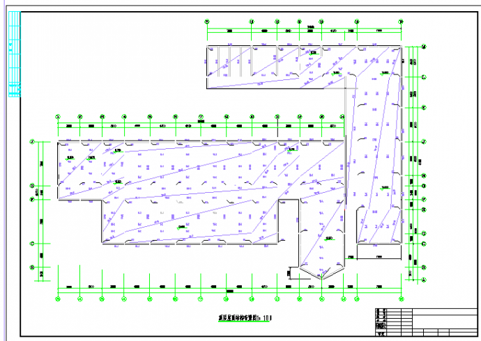某3层教学楼全套设计（4184平，含计算书，建筑图、结构图，施工组织设计）_图1