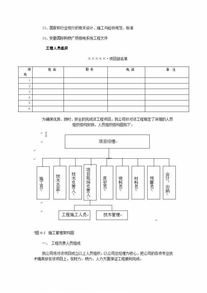 某地小区智能化系统施工组织设计方案-图二