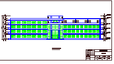 某地四层框架结构中学教学楼建筑施工cad图，共十张-图二