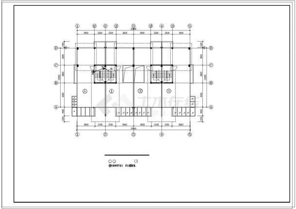 简约大别墅电气系统规划CAD套图-图一