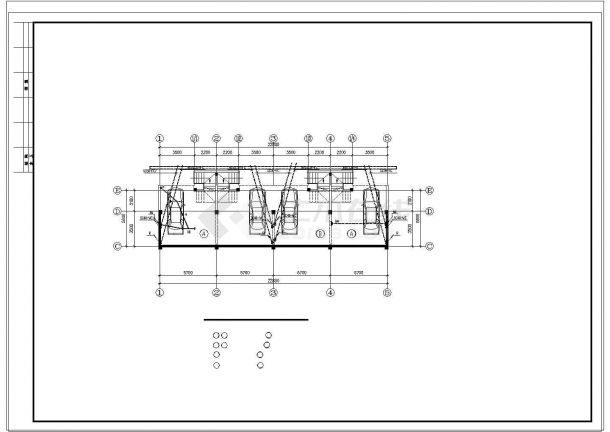 简约大别墅电气系统规划CAD套图-图二