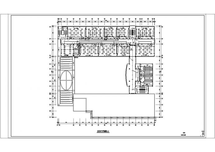 11037.5平方米五层学院教学楼电气设计图纸_图1
