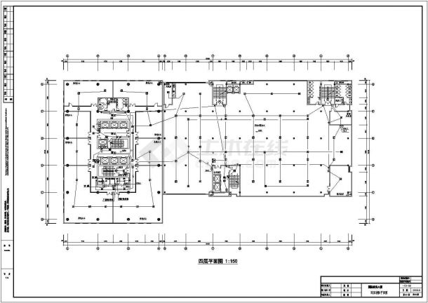 某框架结构高层办公楼消防设计cad全套平面施工图纸（甲级院设计）-图一