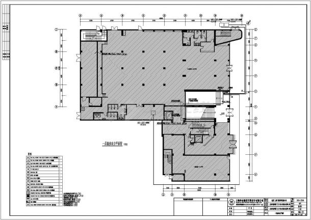 电气设计_酒店管理公司办公楼装修项目电气施工CAD图-图二