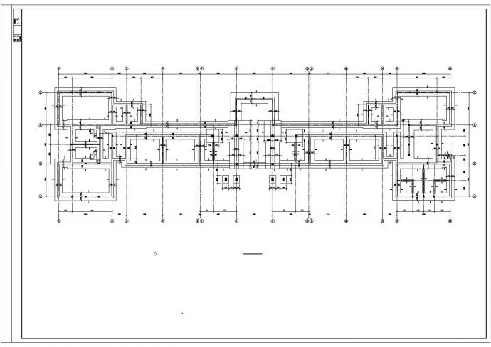 某5层砖混结构学校教学楼设计cad结构施工图（含设计说明）_图1