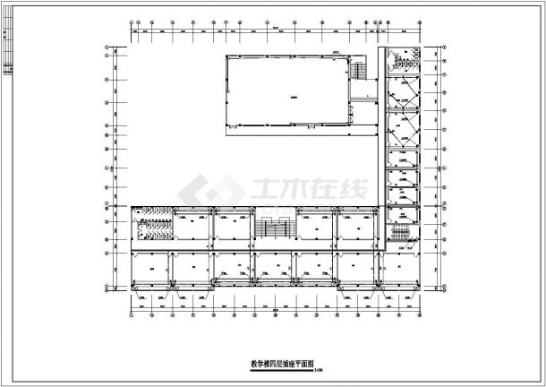 某教学楼电气施工图（重点是照明设计和插座设计）-图二