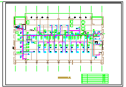 [施工图][河北]高层医院病房大楼暖通空调全套系统设计施工图（水源热泵）-图一