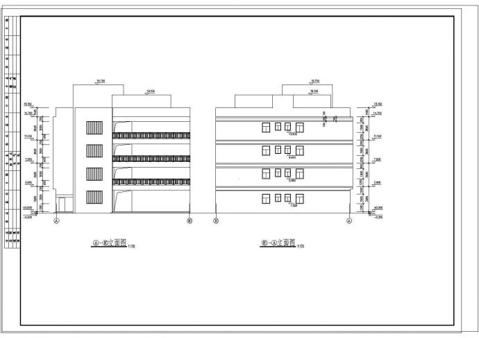 华北某幼儿园建筑规划方案CAD细节布置图_图1