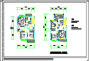 [福州]某住宅小区规划设计cad平面施工图纸